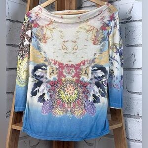 ETRO Milano 100% silk top size EU 42